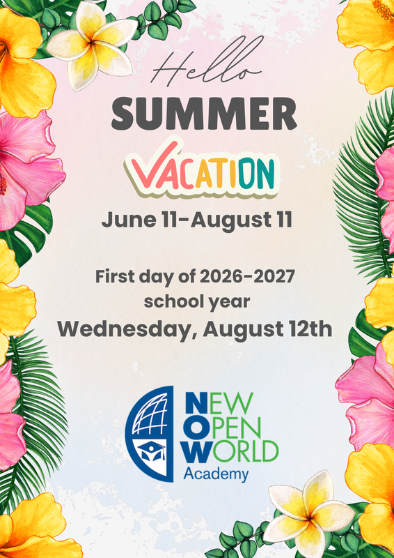 Summer Vacation Flyer