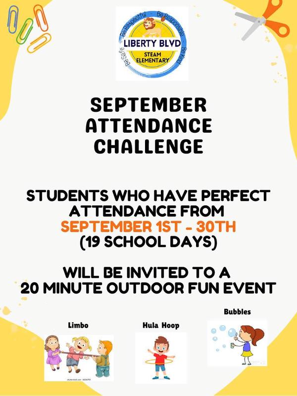 September Attendance Challenge English