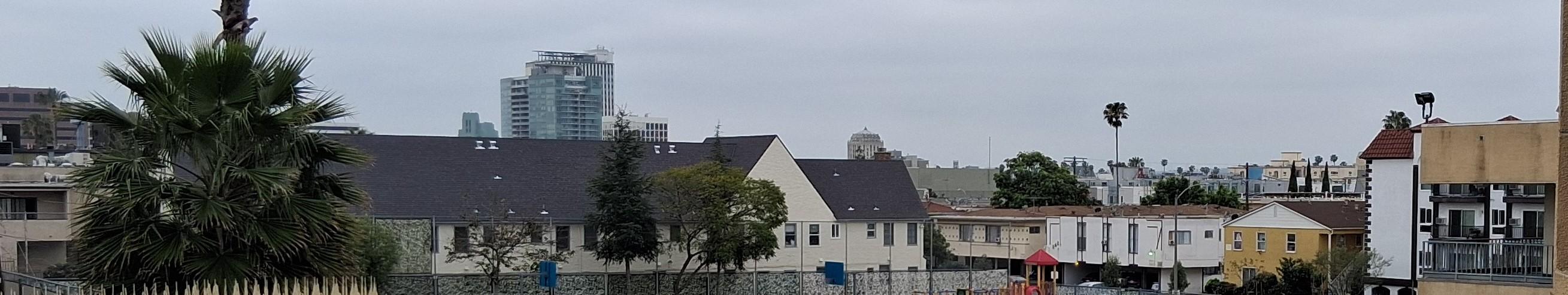 view of the city