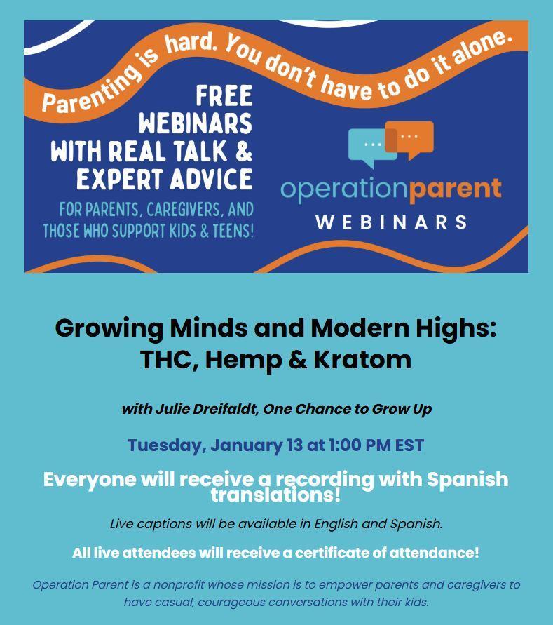 Growing Minds and Modern Highs: THC, Hemp & Kratom