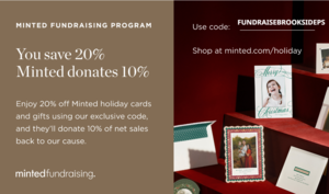 BPS 20% off card fundraiser