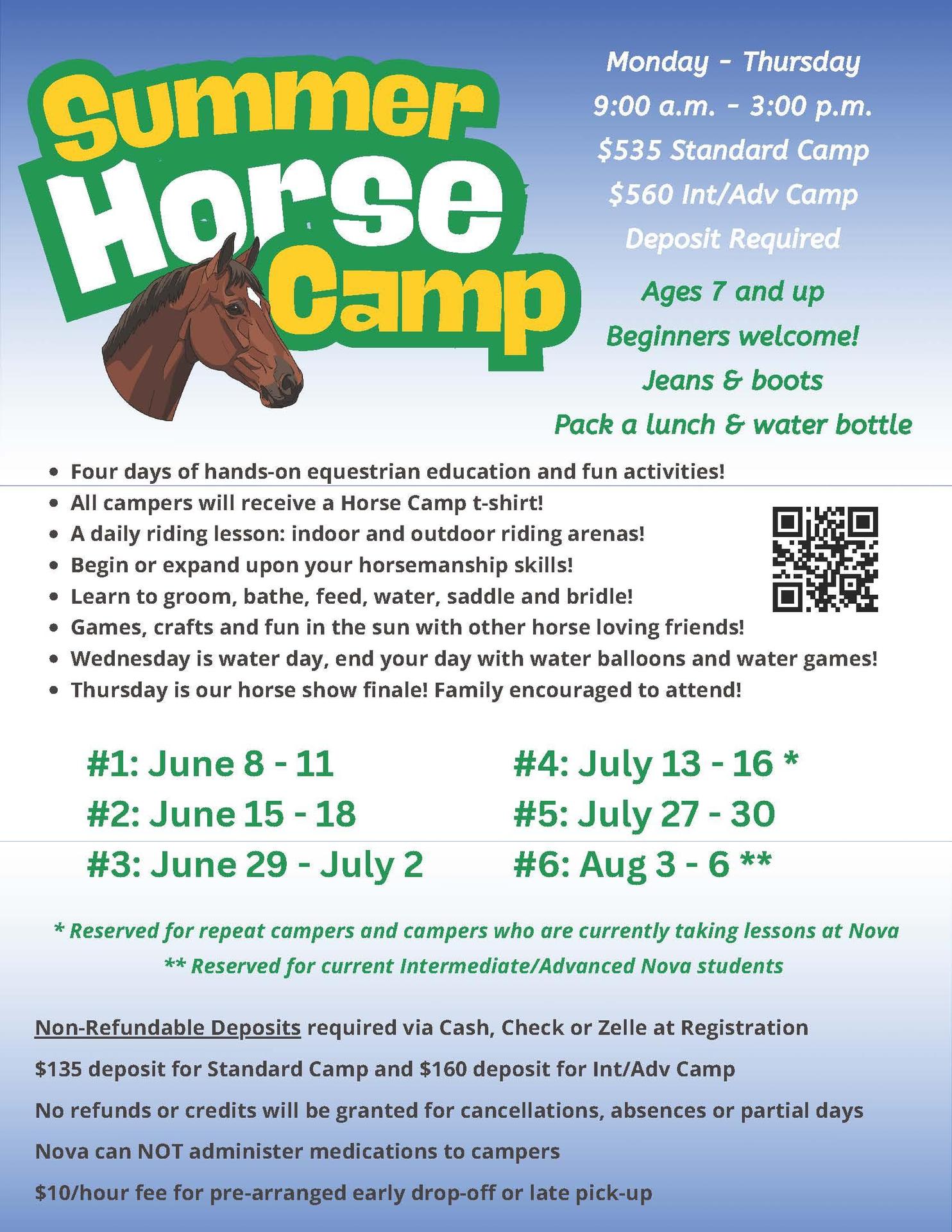 Summer Horse Camp