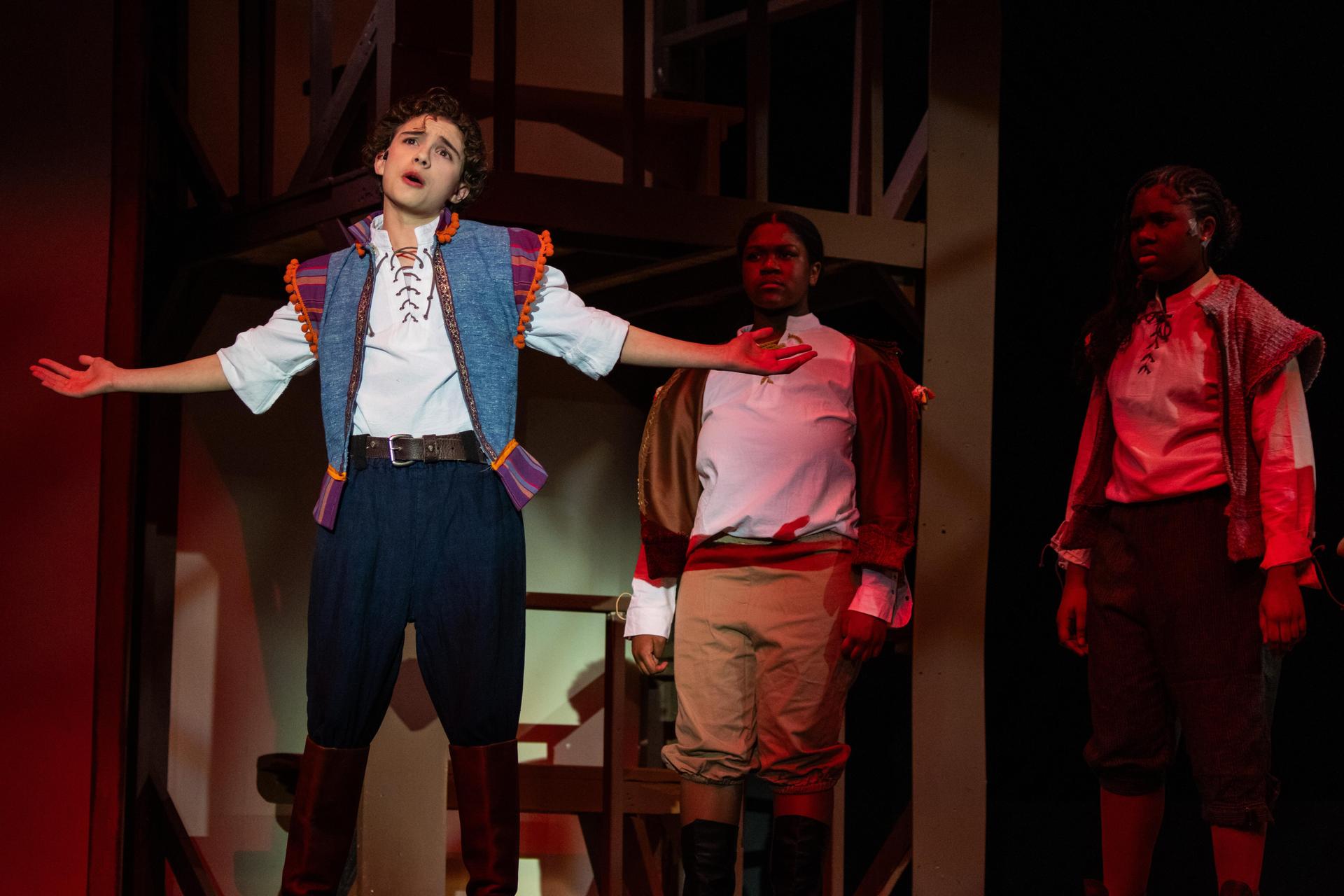A scene from Something Rotten, Jr.