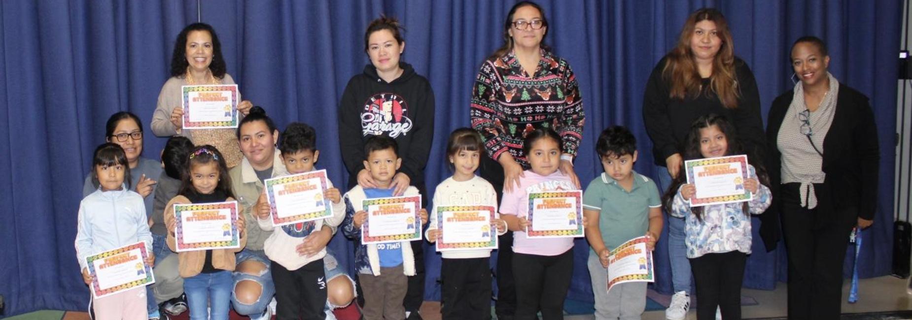 October perfect attendance Rm 4