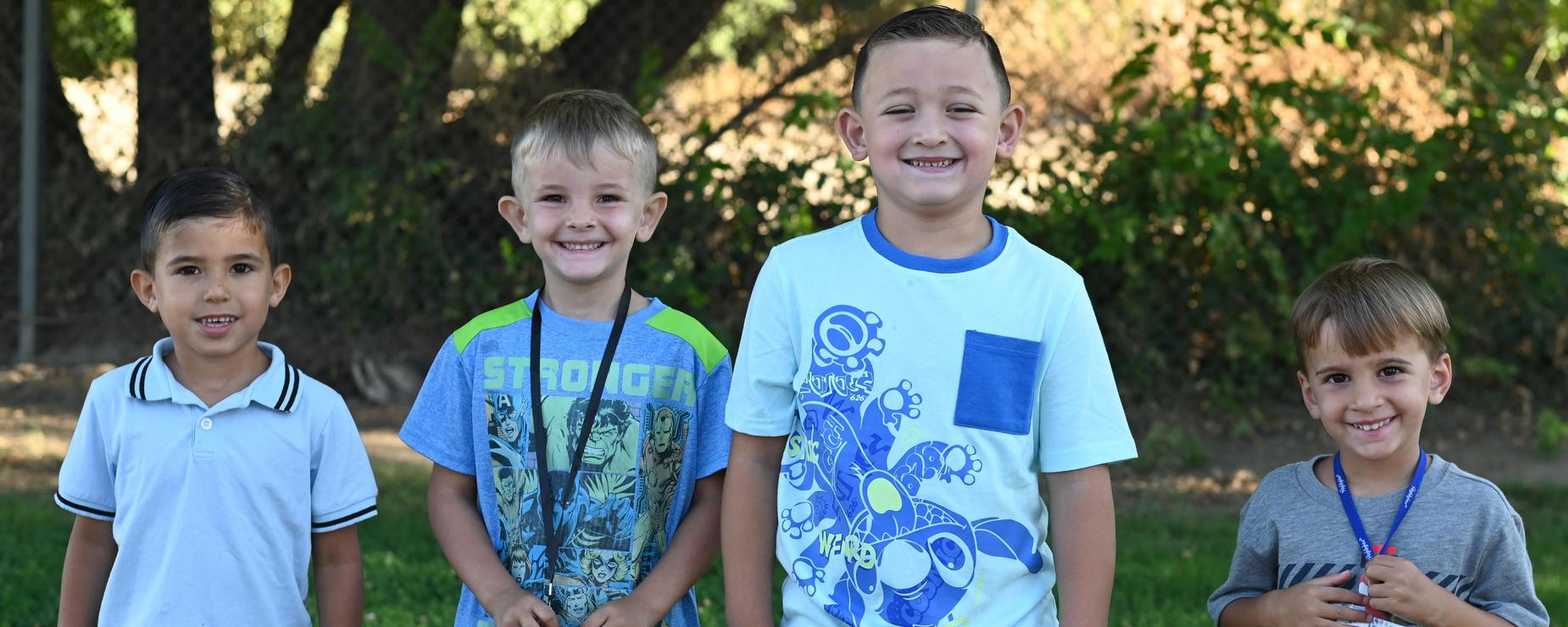 1st day of school students