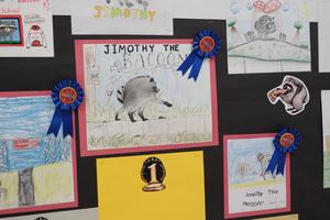 Vejar-Art Contest Winner of the Jimothy Contest, Viral Raccoon