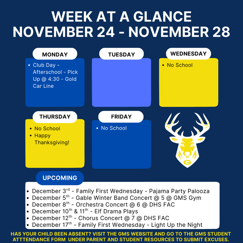 Week at a Glance