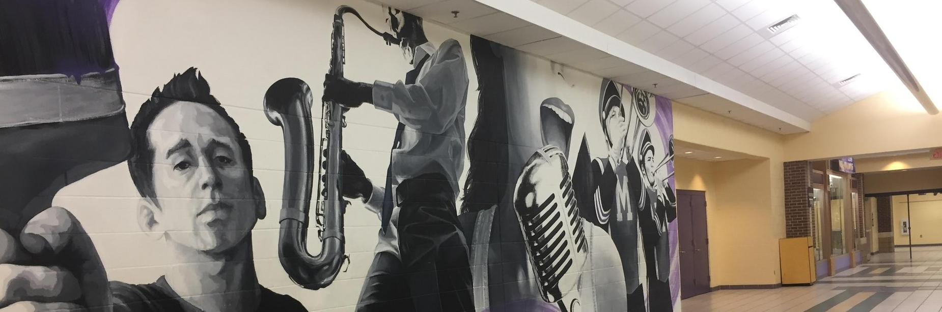 mhs fine arts mural