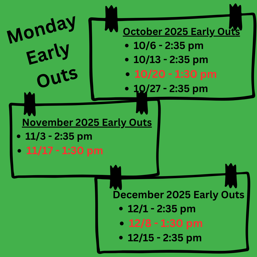 Early Out Mondays – Resources – Vista West High School