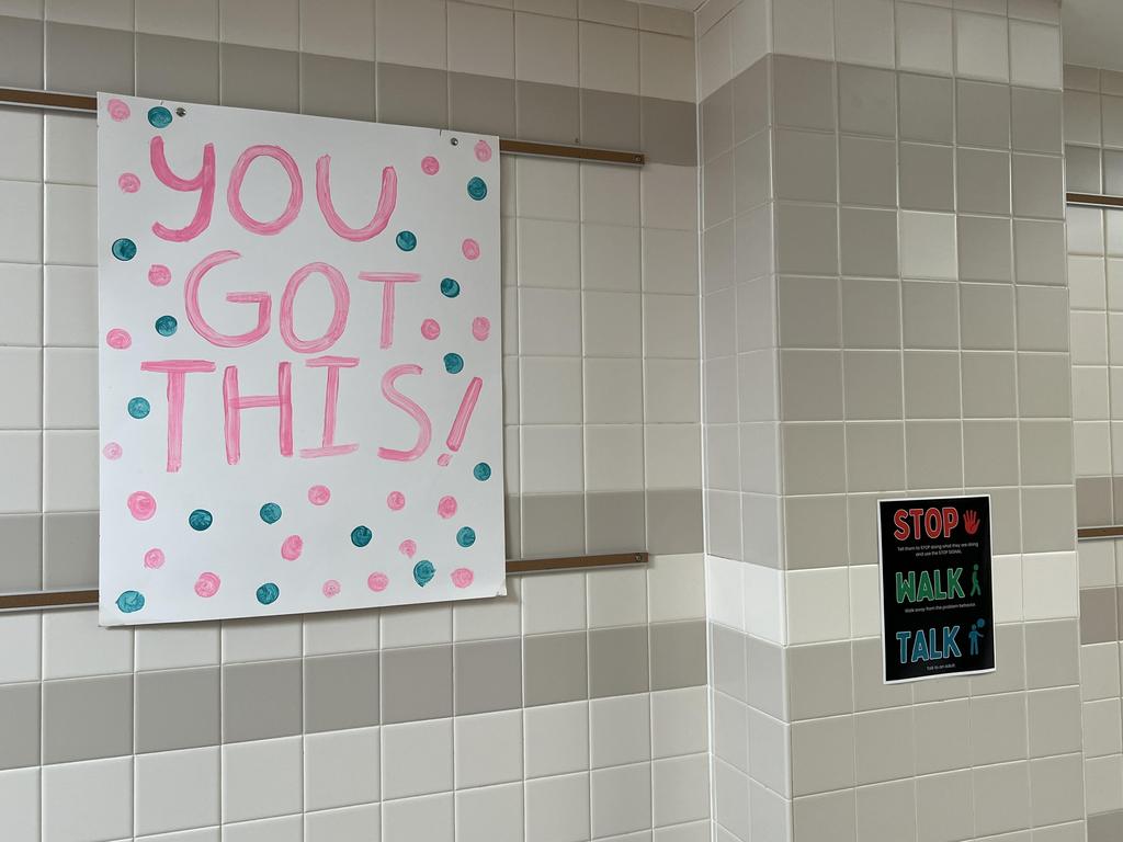 "You Got This!" poster in the school hallway.