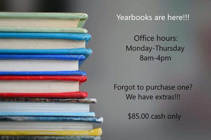 Yearbooks are here! Featured Photo