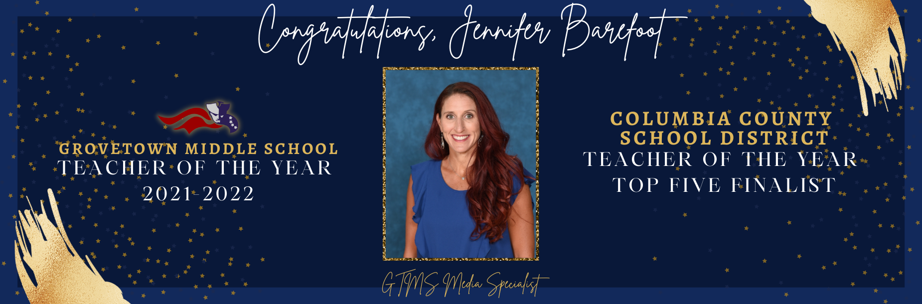 TOTY 2021-2022 Jennifer Barefoot