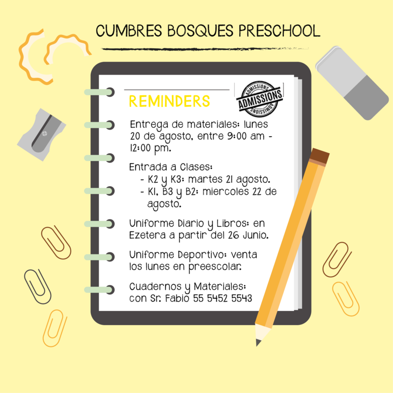 Reminders Preescolar Featured Photo