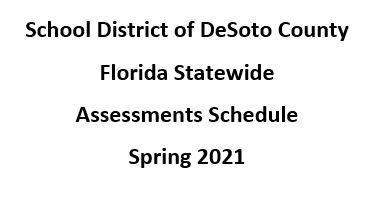 FSA Schedule Spring 2021