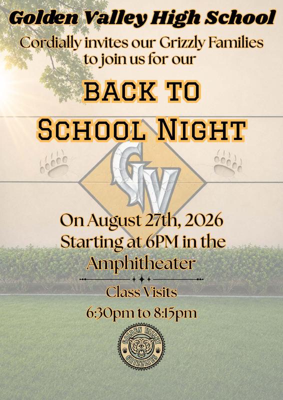 BACK TO SCHOOL NIGHT- THURSDAY, AUGUST 27TH Featured Photo