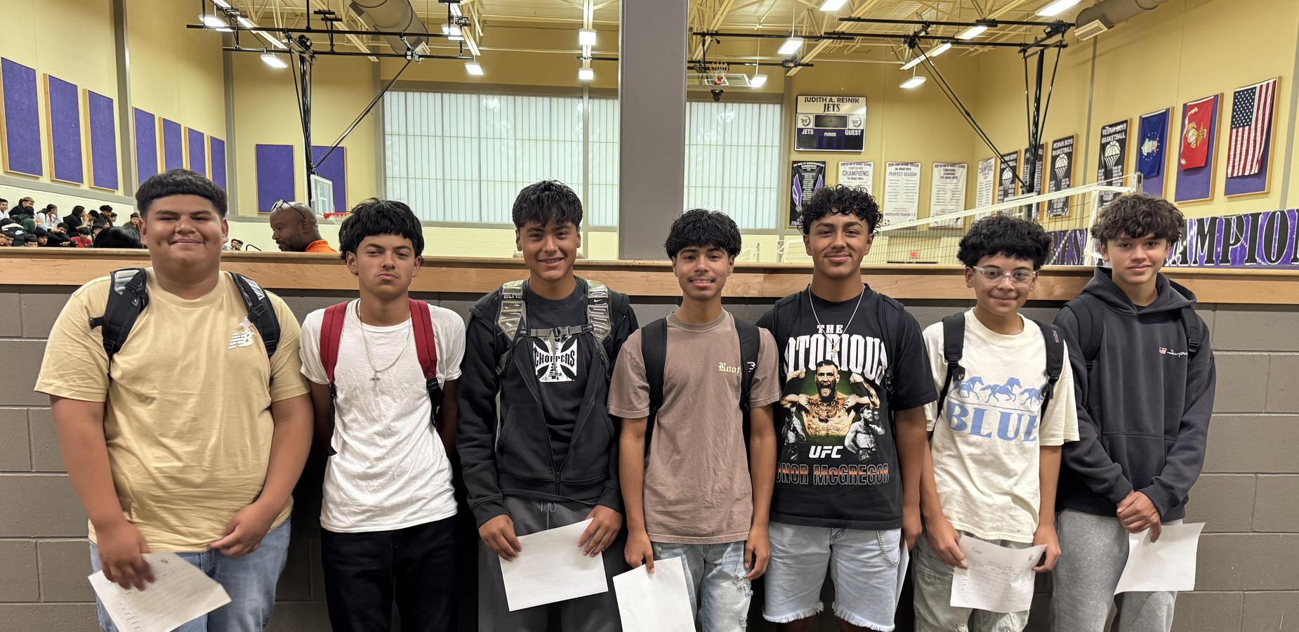 8th grade athlete boys