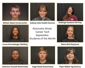 Congratulations to CTC-September Students of the Month!
