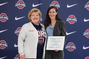 Oakland High School's Becky Fuqua named RCS Nurse of the Year