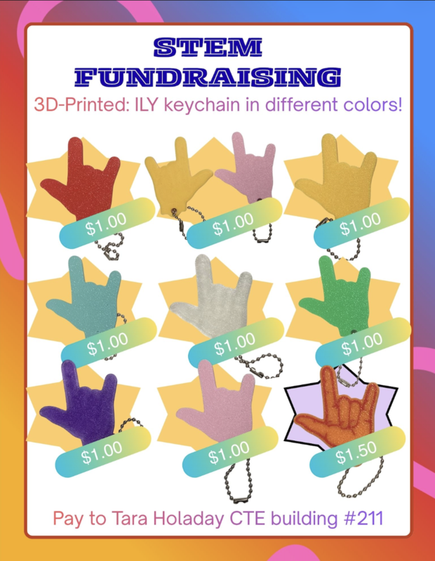 STEM Students Host Keychain Fundraiser