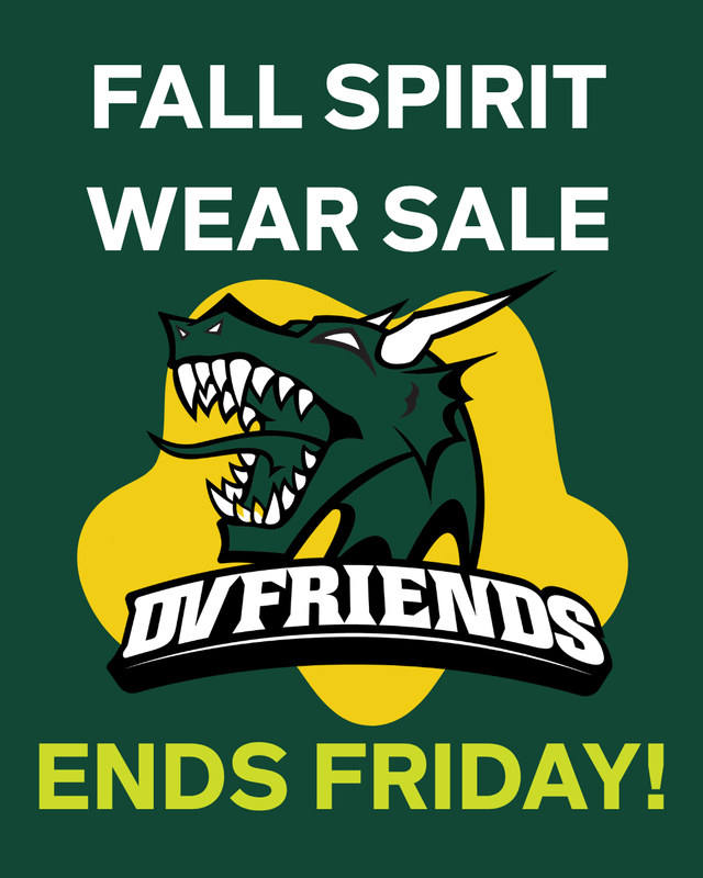 Fall Spirit Wear Sale Ends Friday