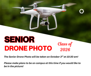 Senior Drone Photo Oct. 3rd