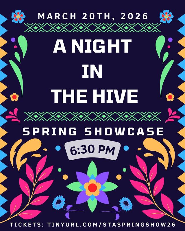 spring showcase flyer