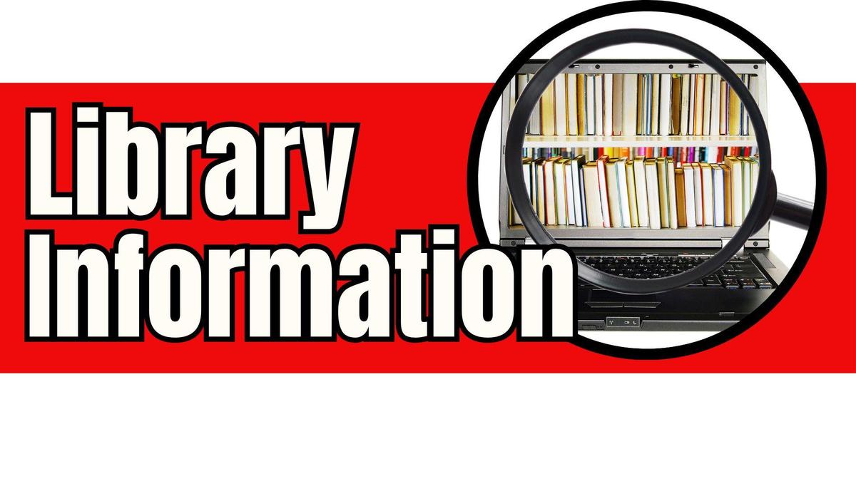 Library Information – Library – Deer Park Junior High