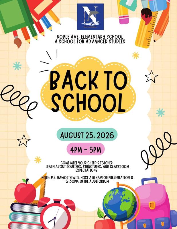 Back to School Night / Noche de regreso a la escuela