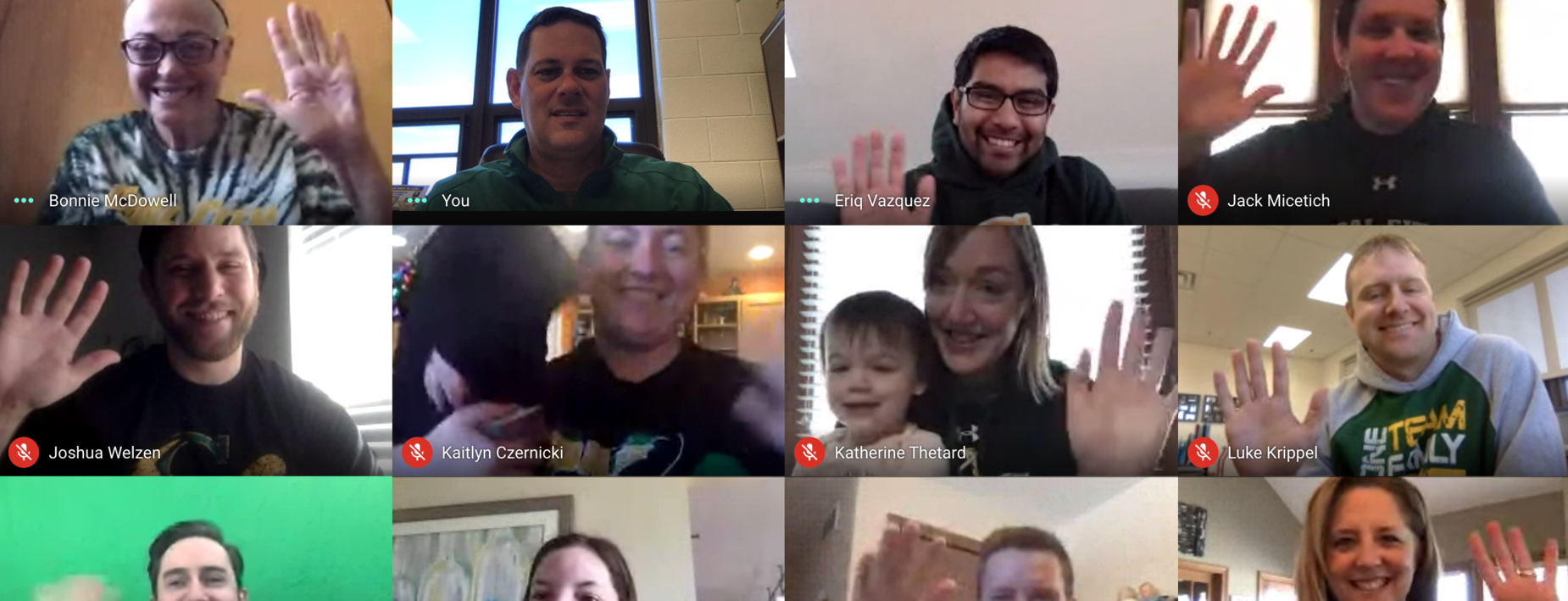 teachers say hello