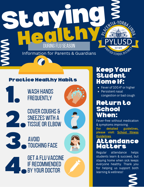 Attendance Reminder & Staying Healthy