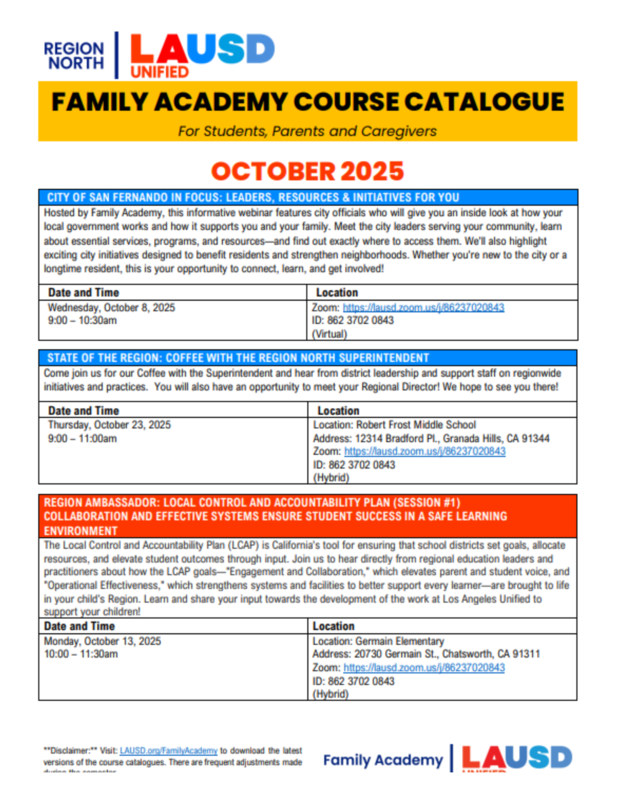 Reg North Course Catalogue_Englsih