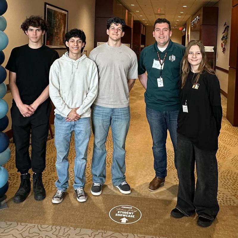 SJHS Wood Tech students at RCOE event on March 4