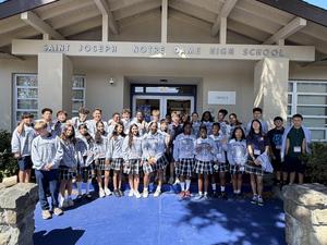 8th grade visits SJND