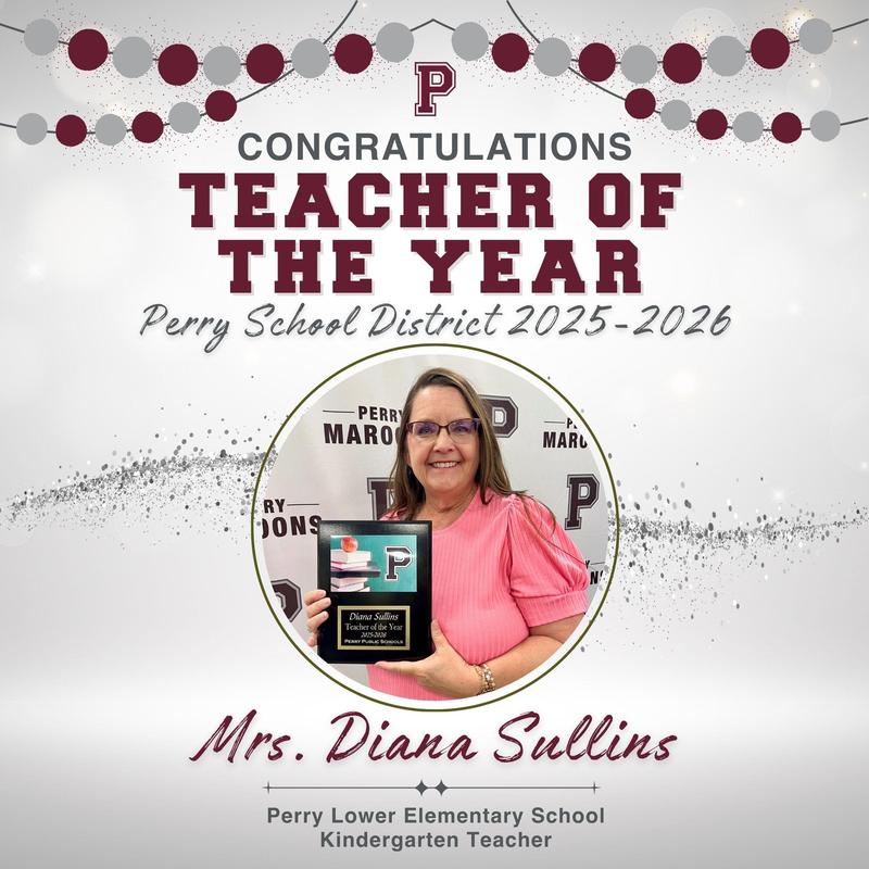 Diana Sullins Teacher of the Year Perry