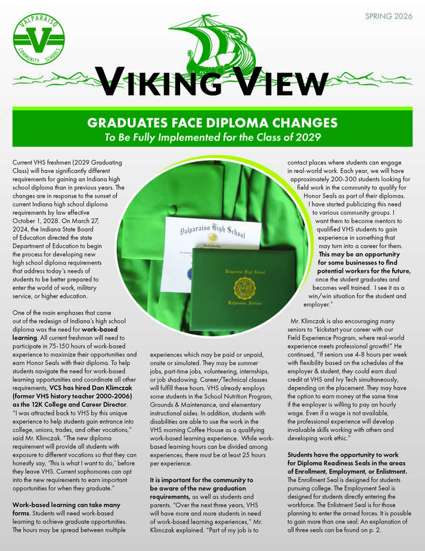 Viking View Newsletter, Spring 2026