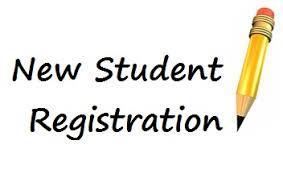 New Student registration image