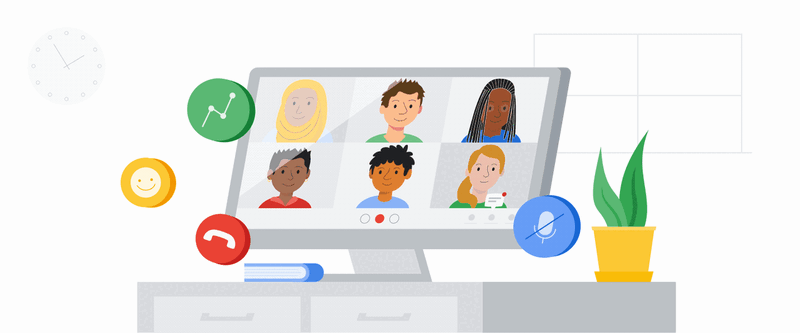 Computer screen people