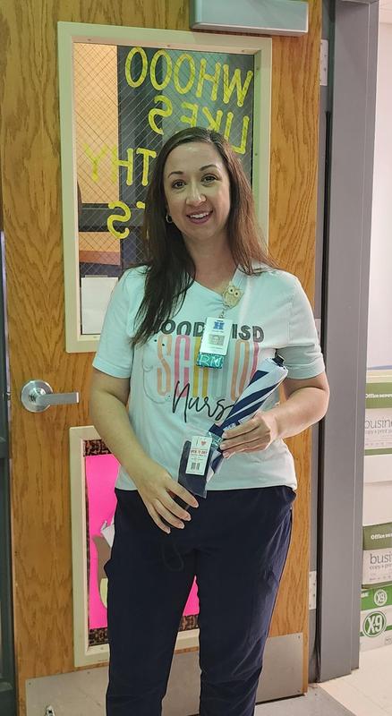 Nurse Chesney Brown at Woolls