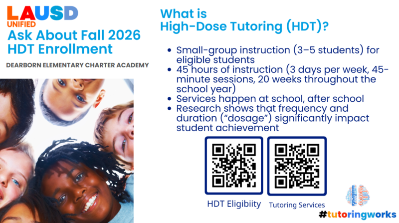 High-Dose Tutoring Fall 2026