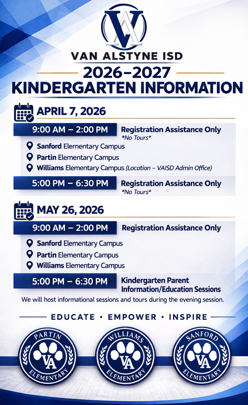 Kinder Registration