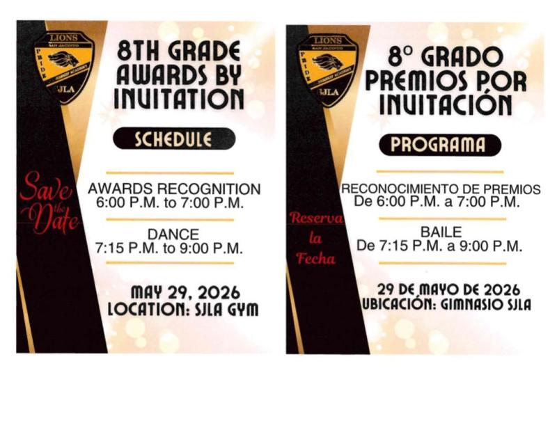 8th grade recognition 25.26