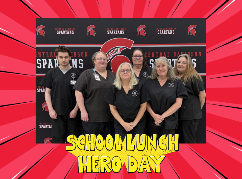 School Lunch Hero Day - picture of our cafeteria staff