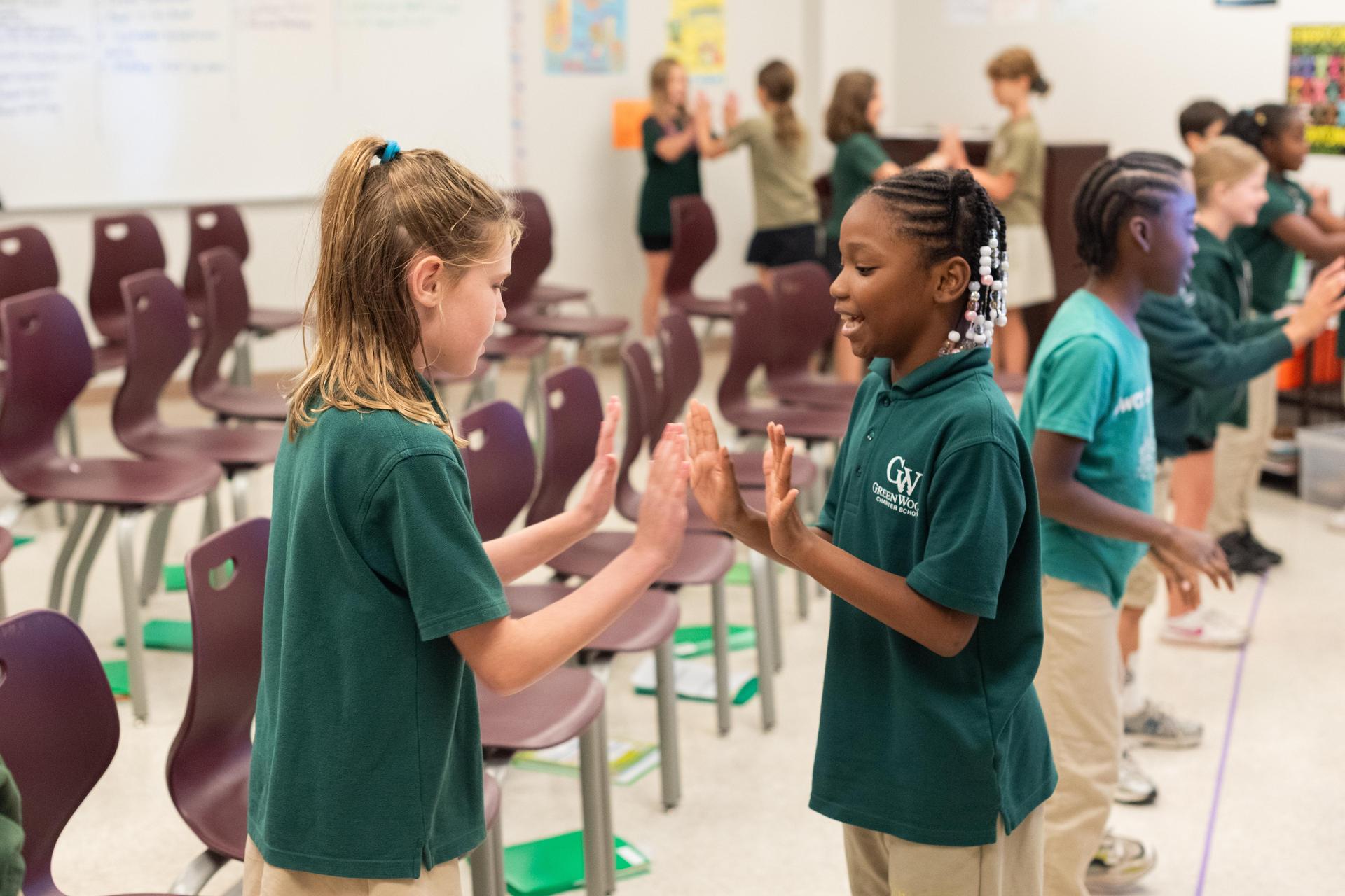 Students in Music Class