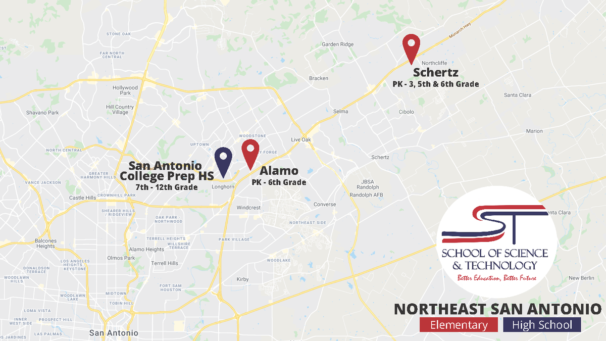 Northeast San Antonio SST Campuses