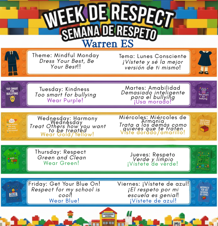 Week of Respect 9/29-10/2