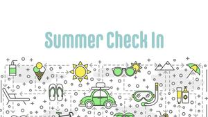 Summer Check-In Graphic