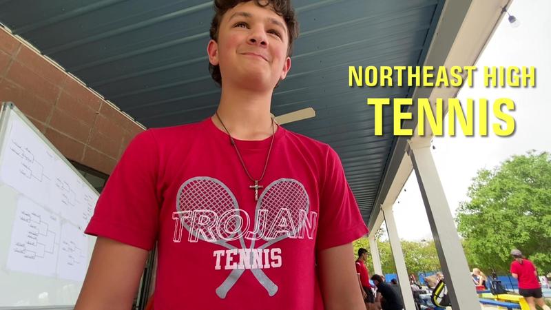 Northeast High School Tennis Player
