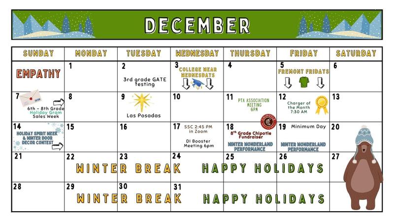 December Calendar