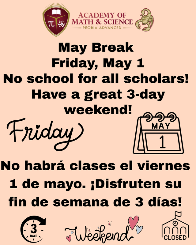 May Break No School May 1st Featured Photo