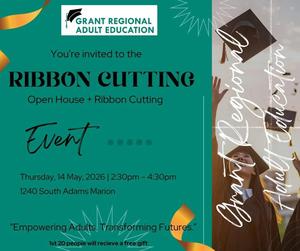 promo graphic - GRAE open house May 2026